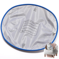 Cat Litter Box Liners Replacement Washable Fabric Pad for Automatic Litter Box Absorbent Waterproof Scratch-Resistant Toilet Mat