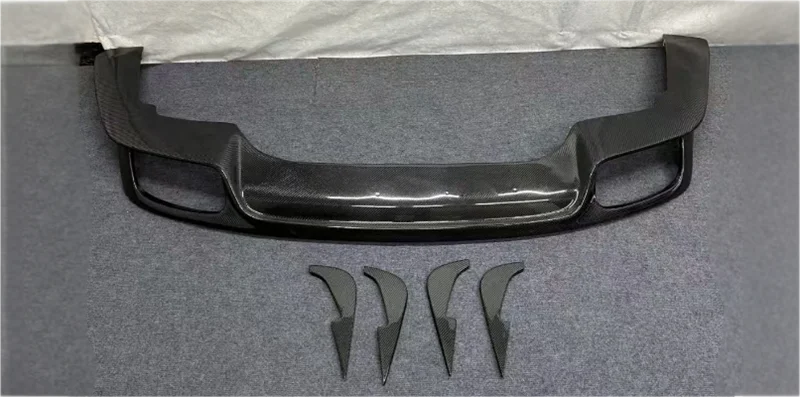 Untuk Porsche Panamera 971 2017 2018 2019 2020 2021 2022 2023 ReaI Kit Spoiler Bibir Belakang Bumper Serat Karbon