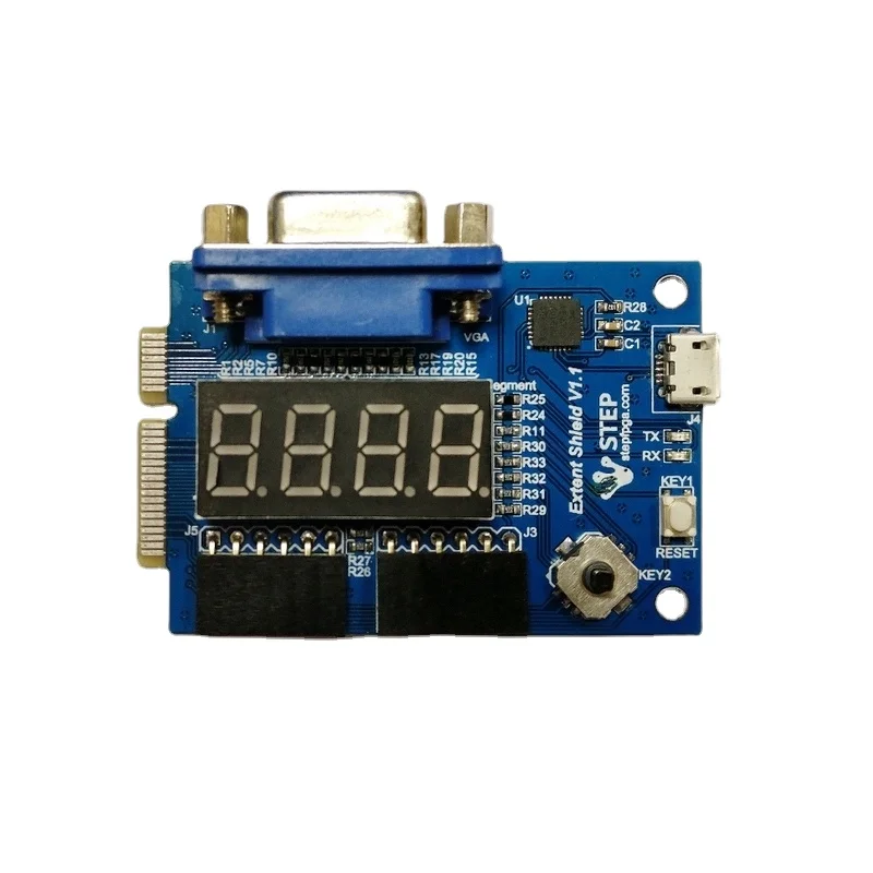 

Serial Port Extension Module With Little Feet Step FPGA Development Board VGA, Pmod Interface, Digital Tube