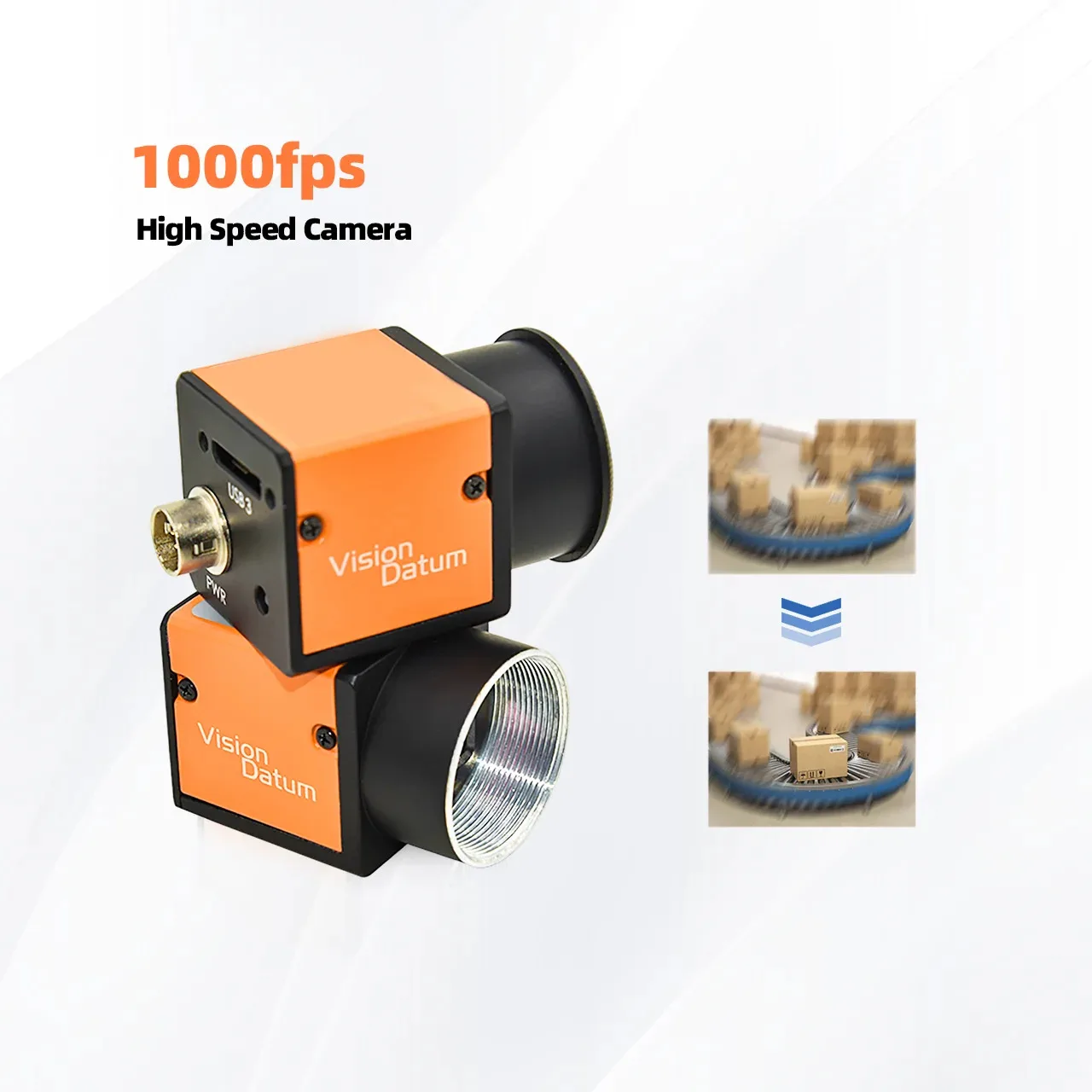 High Speed 1000FPS Motion Camera Industrial USB3.0 Python300 Machine Vision HD High Definition With Free IO Cable