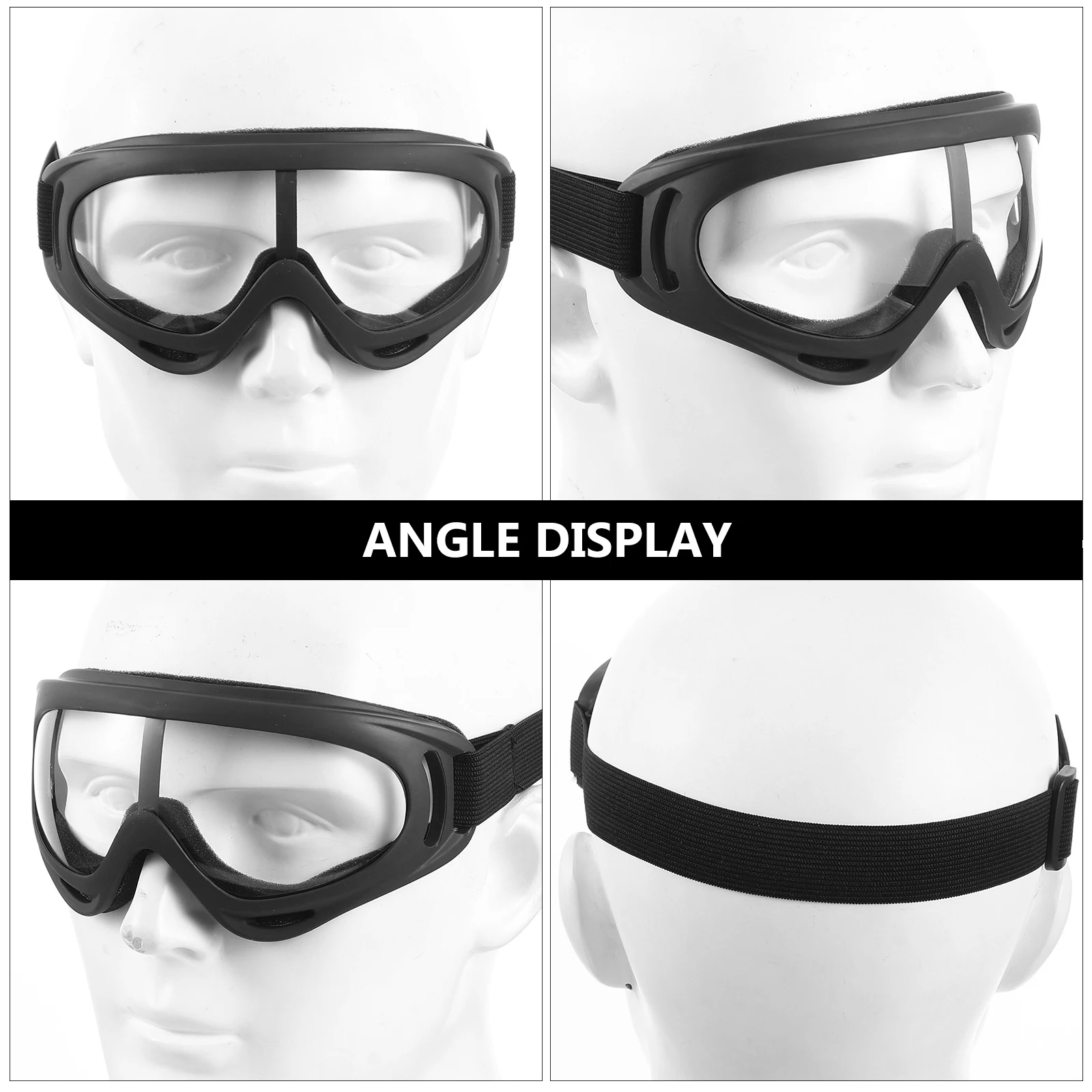 

Goggles Sports Windproof Glasses Ski Eyewear Eyes Protector Durable Lightweight Anti Deform Break Proof Cycling Hiking