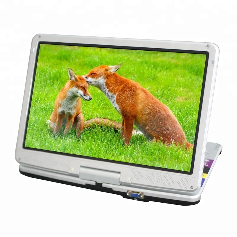 High Quality Portable Car DVD Player 14inch FM TV DVD VCD Player for Outdoor