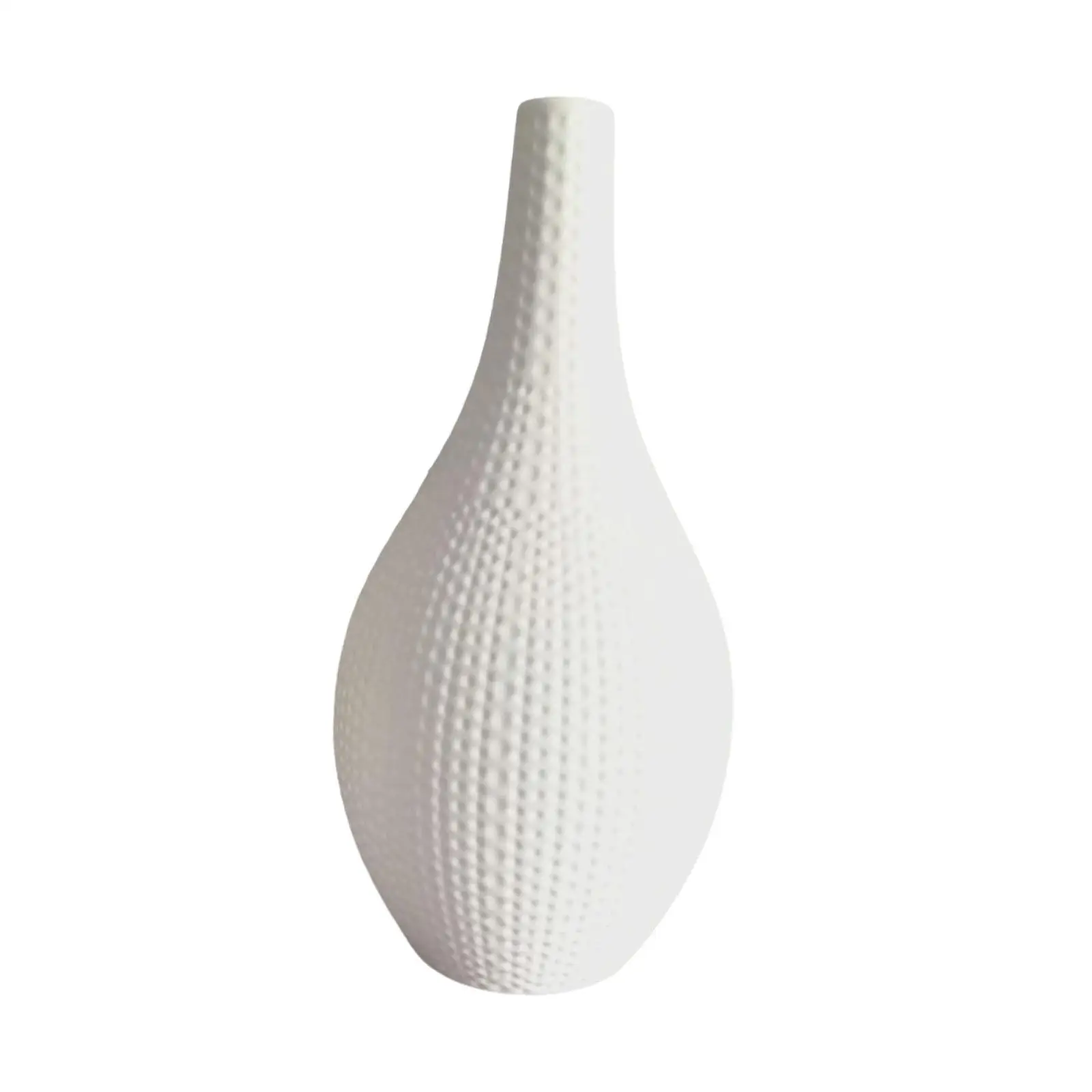 Geometric Polka Dot Flower Vase Modern Minimalist Design Large Decorative Vase for Home Interior and Table Centerpiece