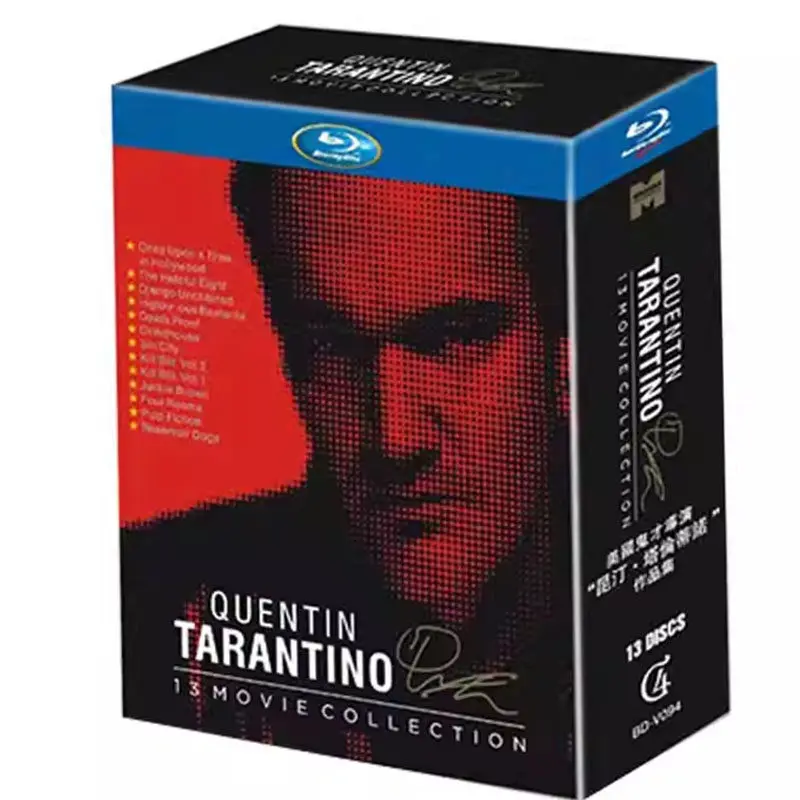 

BD Blu-ray High-Definition US TV Series Collection of American Genius Director Quentin Tarantino 13-Disc Set