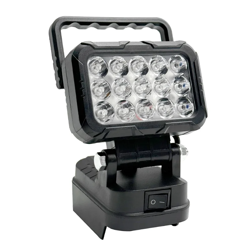 

NEW 15 Beads LED Working Light Lamp For 18V Li-ion Battery Flashlight Torch Spotlight Emergency Tool Light
