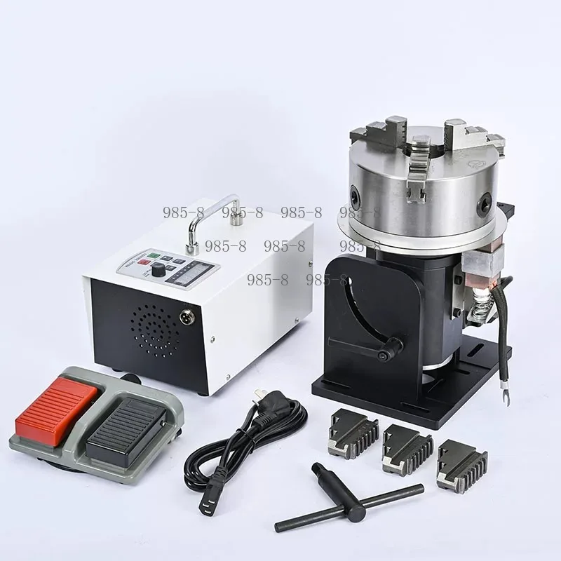 CNC Precision Rotary Table for Handheld Laser Welder, Multi-Function Positioner for Argon Arc Welding & Marking