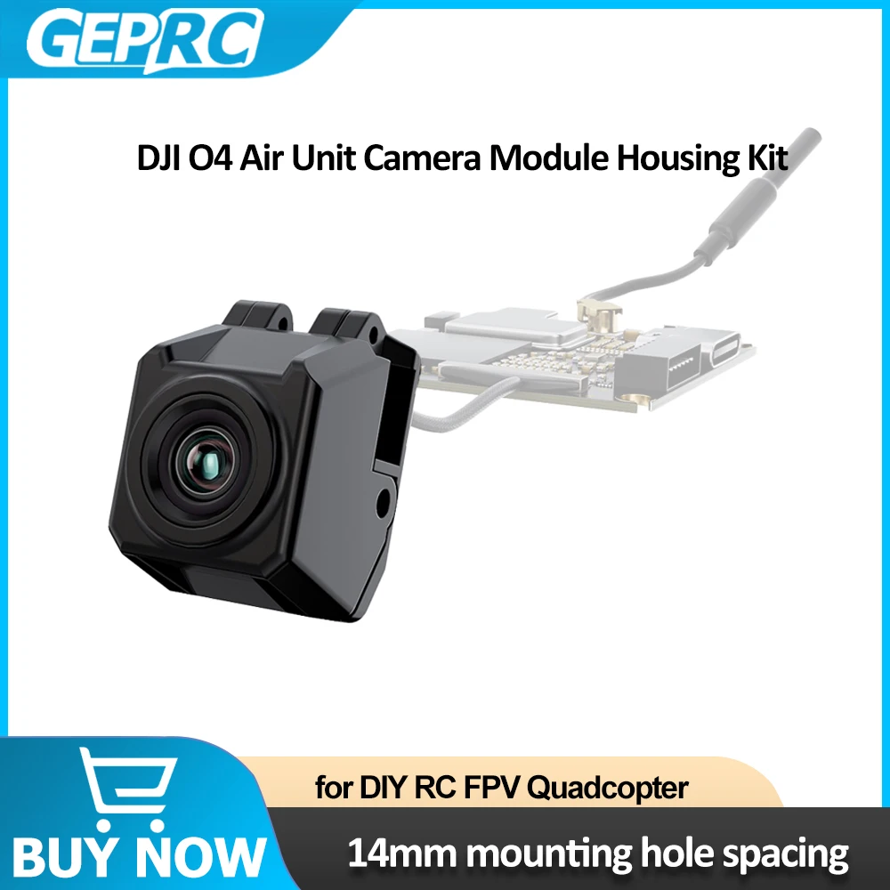 

GEPRC O4 Воздушный блок Комплект корпуса модуля камеры Подходит для дрона Рама из углеродного волокна DIY RC FPV Квадрокоптер Аксессуары для дронов Запчасти