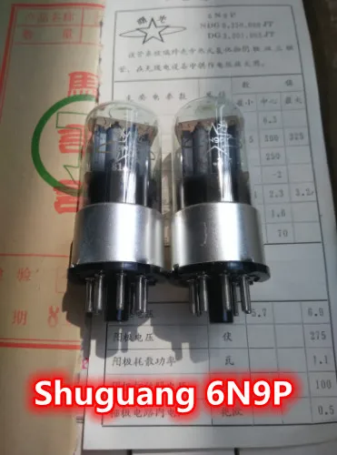 The new Dawning 6N9P electron tube J-generation 6H9C 6SL7 6n9p provides pairing.