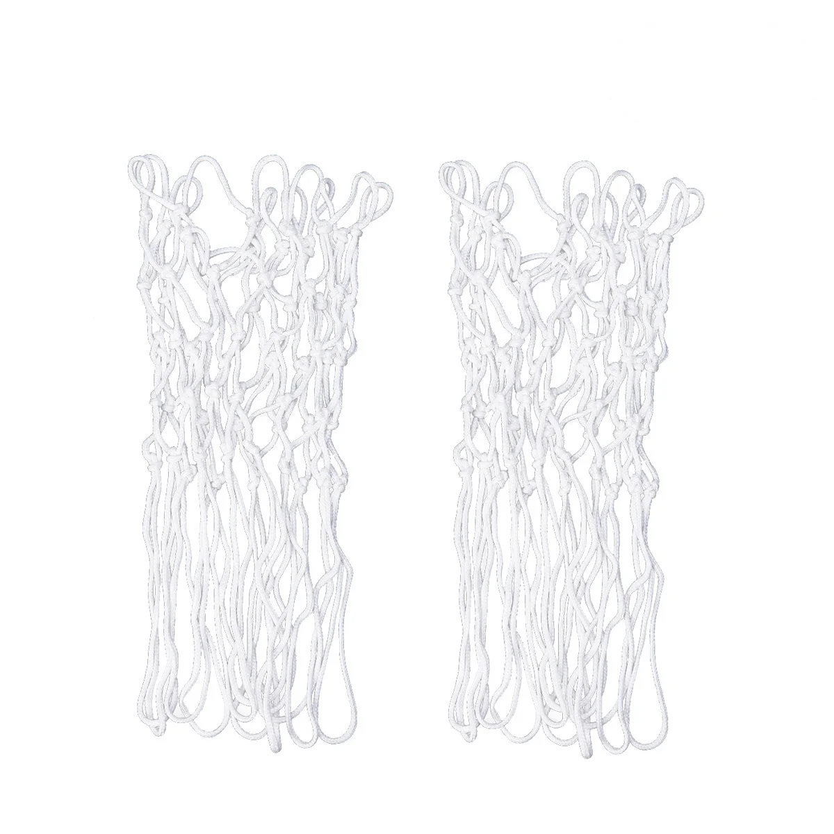 

2 pcs Basketball Net Heavy Duty Standard Rim Fit Nylon Material Weather Proof Glow in Dark Team Sports Accessories