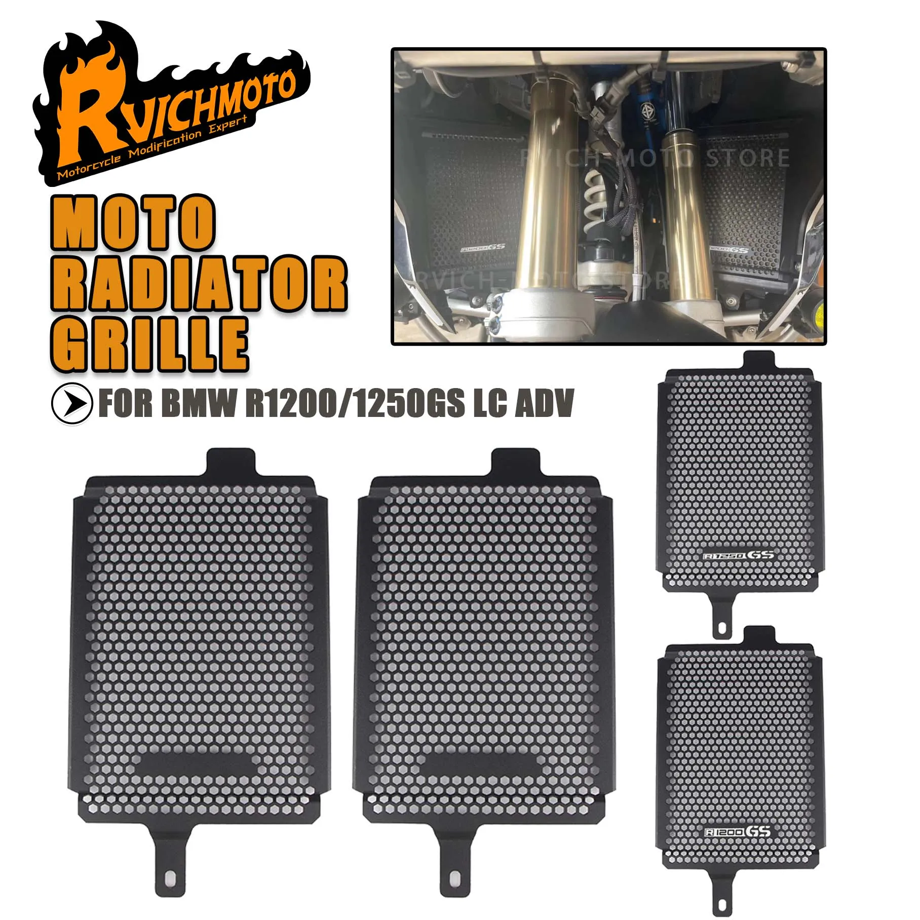 R1200 R1250 GS protección para parrilla de radiador cubierta de enfriadores para BMW R1200GS R1250GS ADV R 1200GS 1250GS Adventure 2019 2020