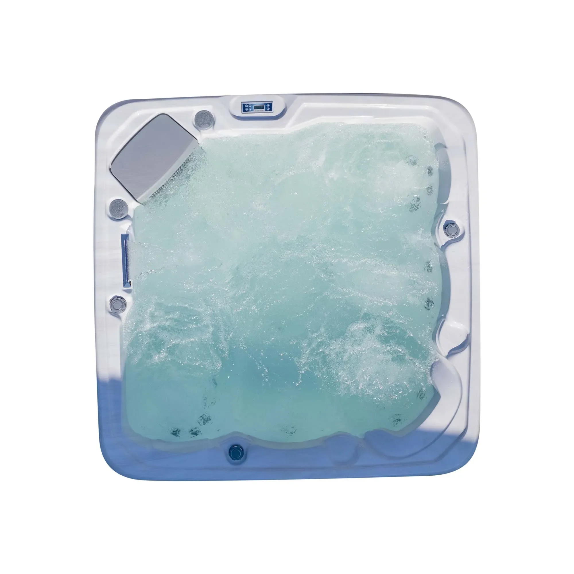 5 Person Hot Sale Outdoor Hot Tub Swim Spa Pool with 3 Seats and TWO Lounges Rectangular Hot Spa Tub