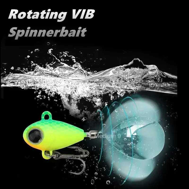 Spinner Tail Spinner Bait Sinking Metal Jig VIB Chatterbait Vatalion Lure Sea Fishing Tackle Bass Spoon Shaker Buzzbait