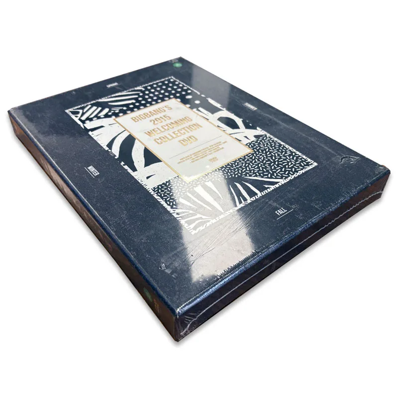 النسخة الكورية من المطبوعة BIGBANG 2015 مجموعة الترحيب رقم توقيعه شخصيًا، أرسلت عشوائياً، علامة تجارية جديدة #5