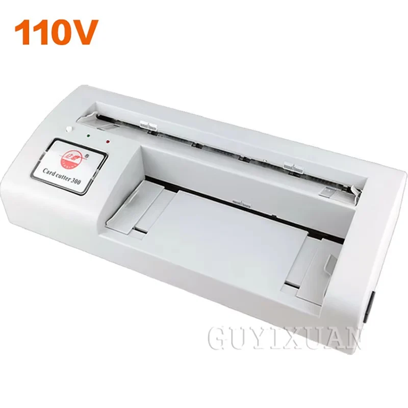 Card Printing Machine Electric Business Card Cutter Automatic Trimming Machine Badge Business Card Making Machine