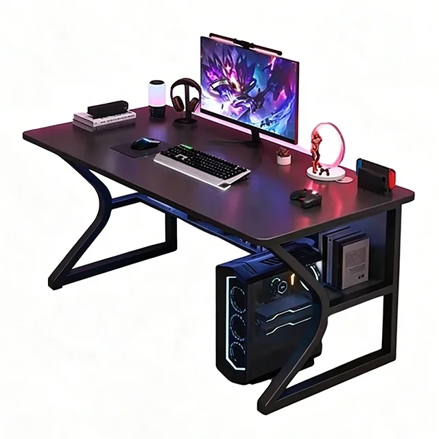 Work Stations Home Office Computer Desk Modern Corner Gaming Table