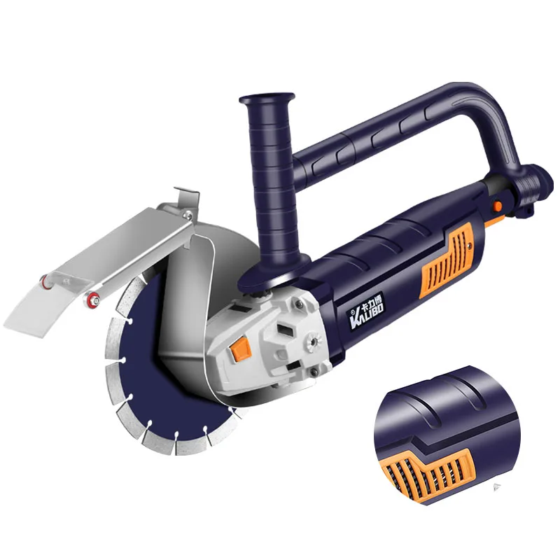 Machine à rainurer les murs électriques 4500 W 220 V, moteur monolithique portatif sans balais, scie circulaire pour béton renforcé, outils électriques