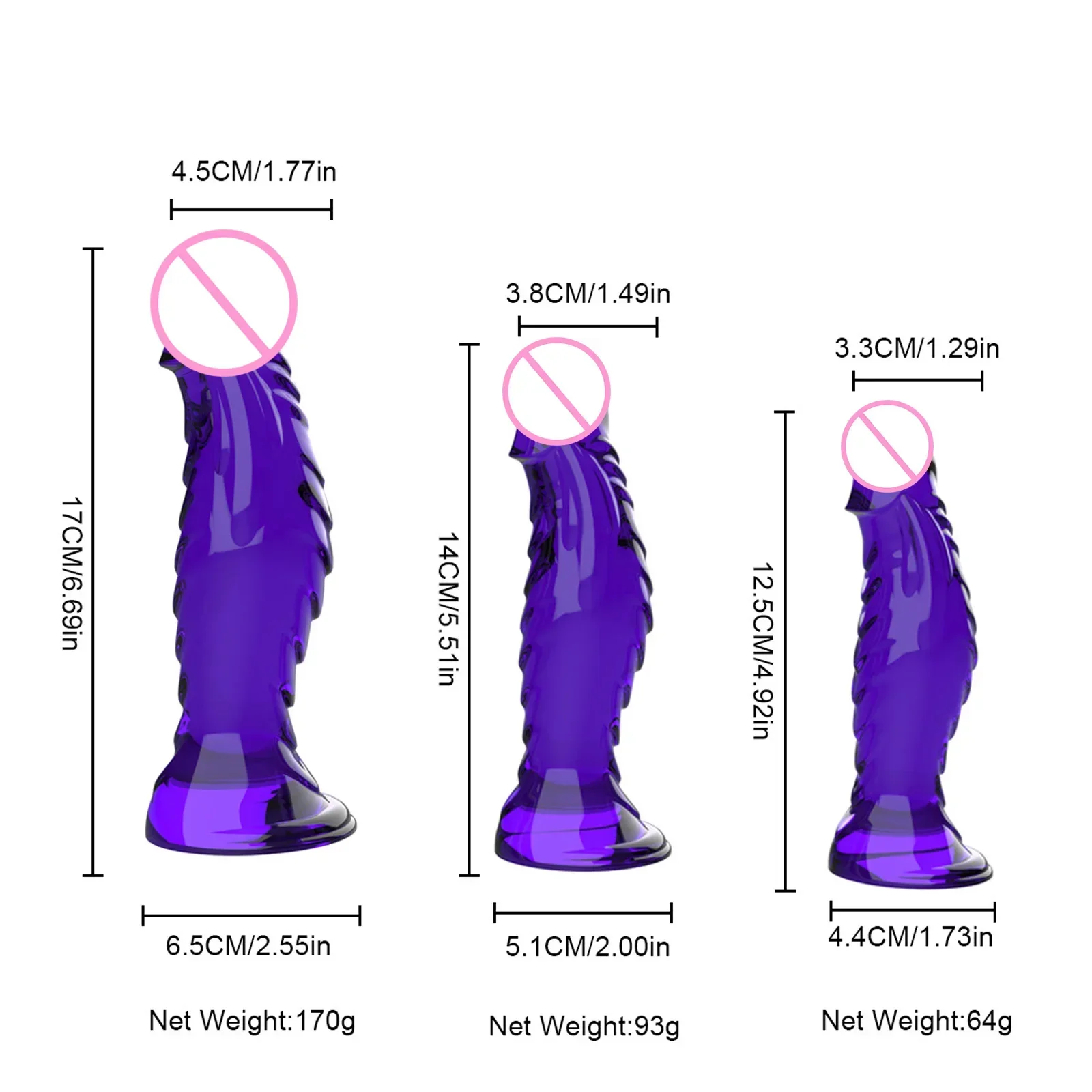 Suction cup dildo tpe soft sex toy G-spot anal plug masturbator suitable for adult male and female homosexuals 18+ - view 6