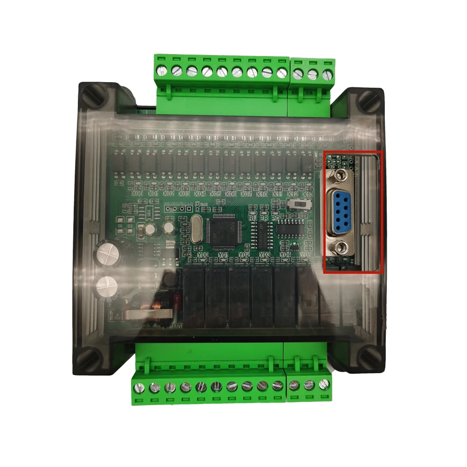 SPS FX1N-20MR Relais-Steuerplatine – Programmierbar, DC24V, Verzögerungsmodul, NEU