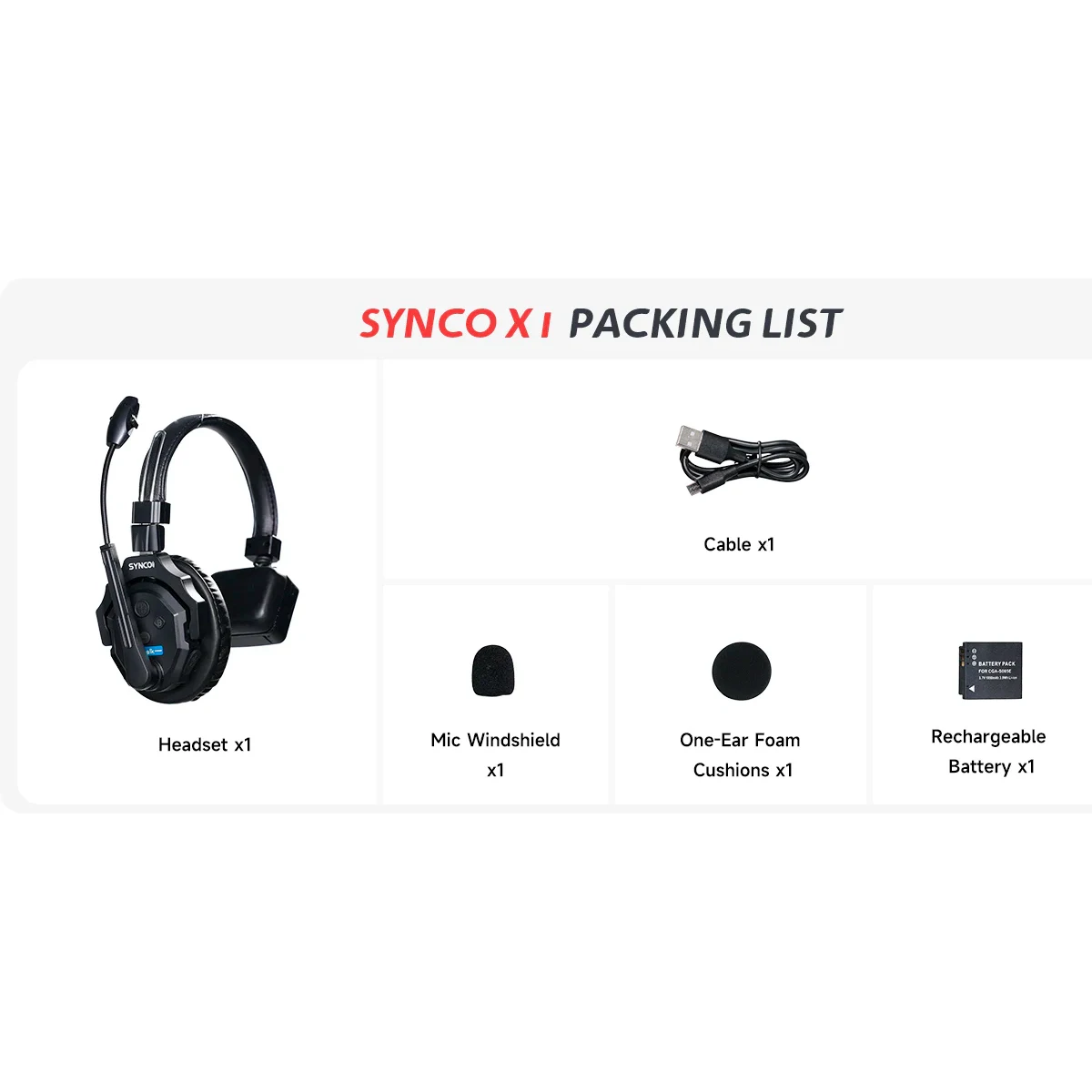 Synco Xtalk-X1 Wireless Professional Intercom