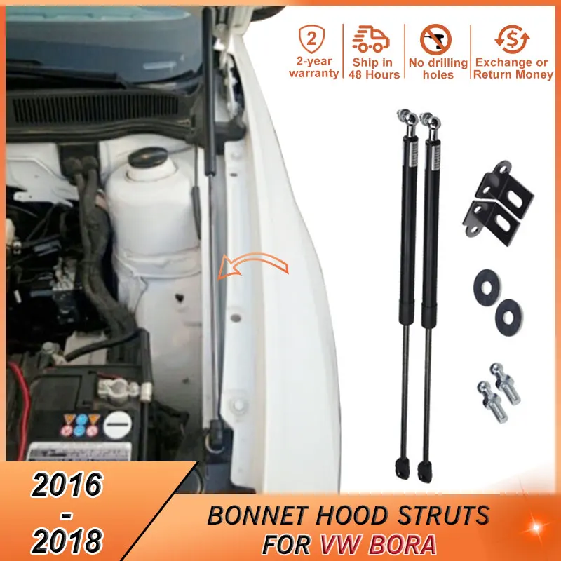 

Bonnet Hood Damper For Volkswagen VW Bora 2016-2018 2016 2017 2018 Accessories Shock Absorber Lift Support Gas Strut Bars