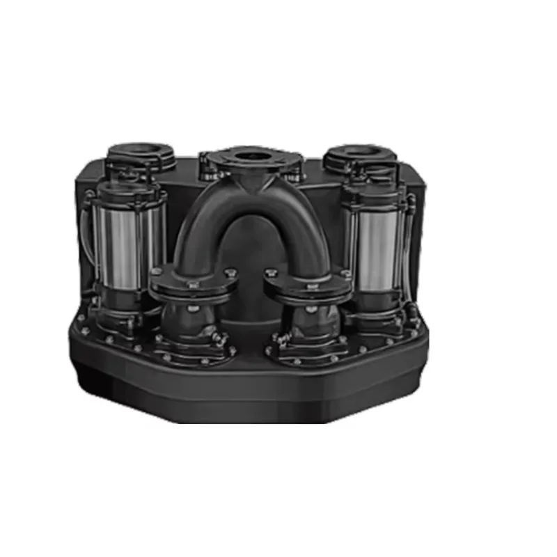 Factory Direct Sales PE Sewage Lift Double-pump for Large Villa