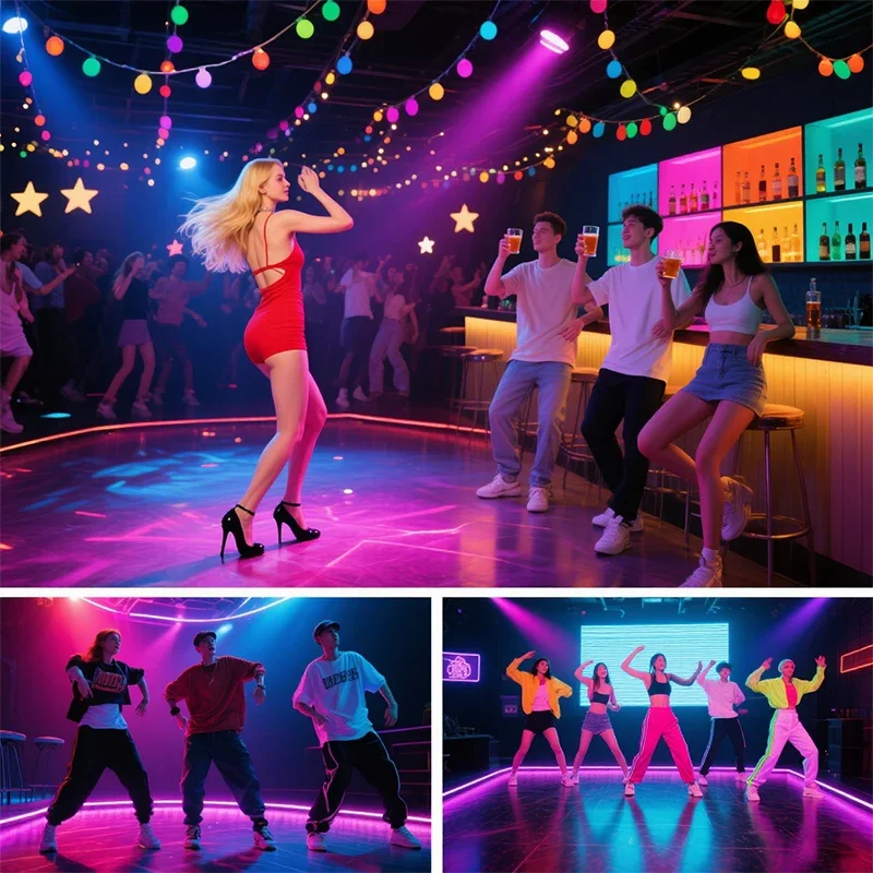 Led Bulb Candle Smart Lamp E14 TUYA Bluetooth Dimmable RGB Light 220V Tuya APP Group Control Smart Life For Home Room Decoratio