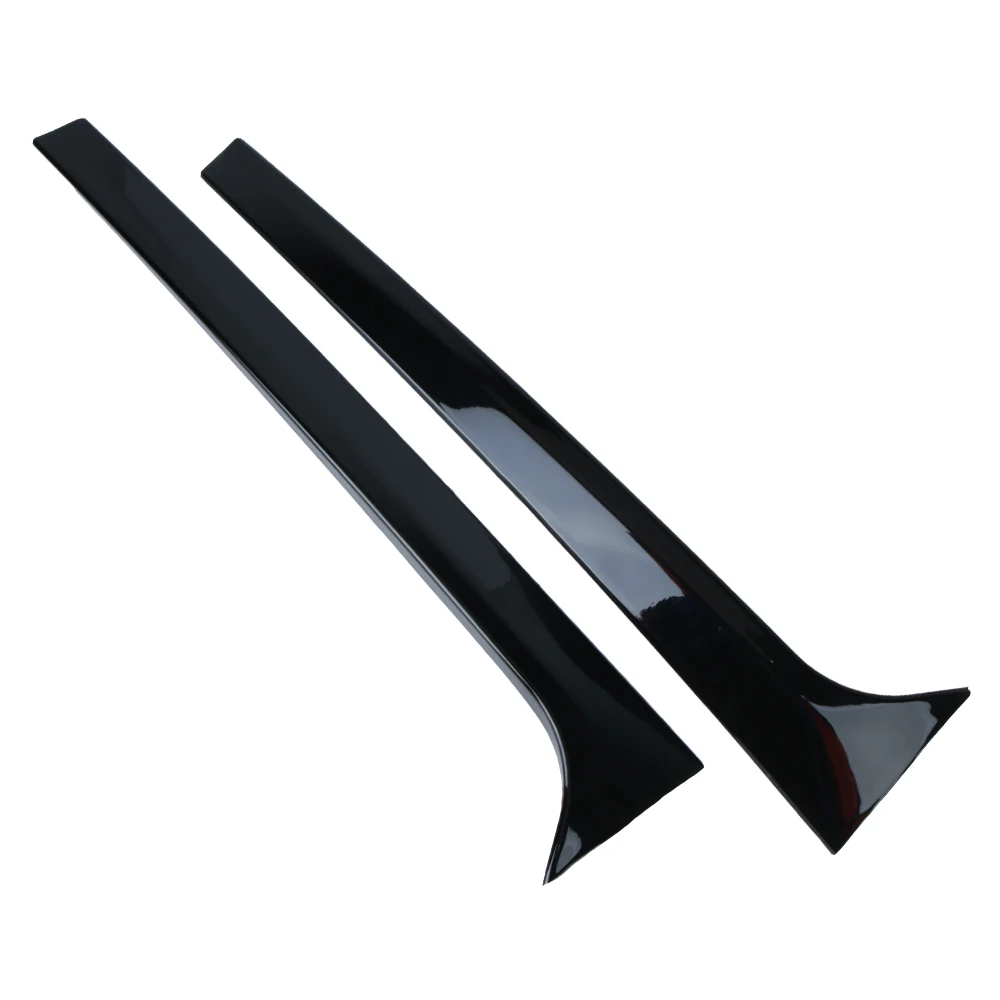 

Canard Splitter For Skoda Octavia Estate 2014-2019 Rear Window Side Spoiler Wing Pair Gloss Black Auto Replacement Parts