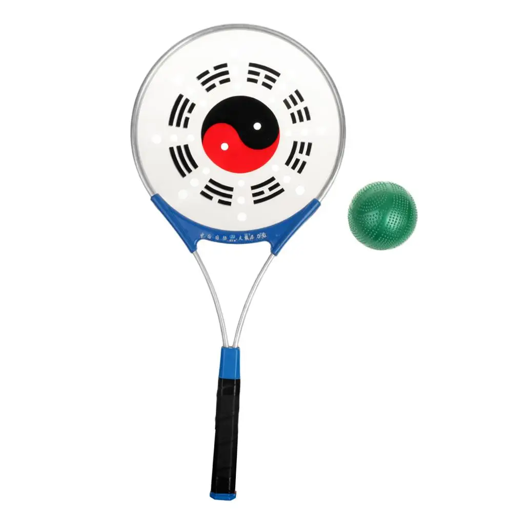 Silicone Tai Chi Rouli Sports Racket Durable Lightweight Martial Arts Paddle for Exercise Equipment