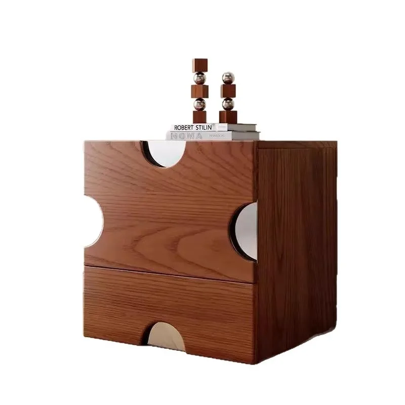 Small Apartment Cheese Storage Cabinet, Living Room Floor-standing Card Door Cabinet, Solid Wood TV Cabinet, Italian