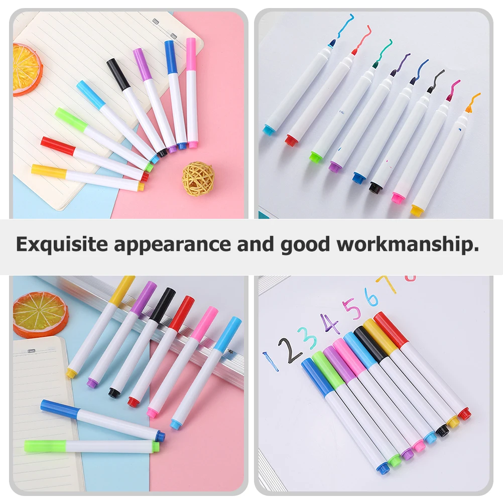 

40Pcs Dry Erase Markers Whiteboard Pens Colored Erasable Markers Smooth Writing for Classroom Office School Supplies