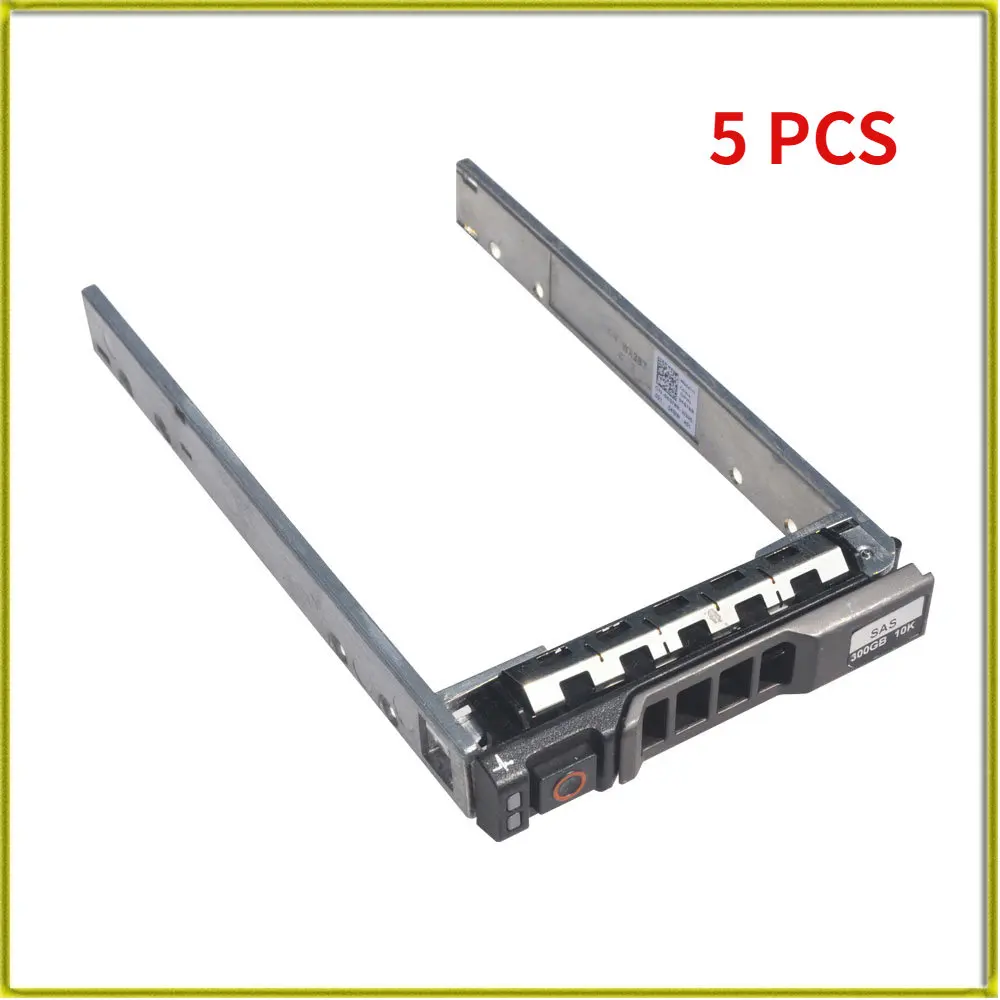 5 PCS Server Hard Disk Tray Bay for DELL 2.5 Inch R610 R710 R620 R720XD R730 R630 Server Hard Drive Shelf Bracket