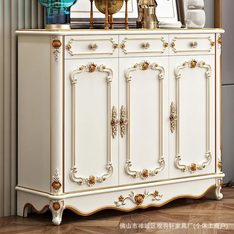Simple storage rack multi-layer ultra-large capacity entrance cabinet