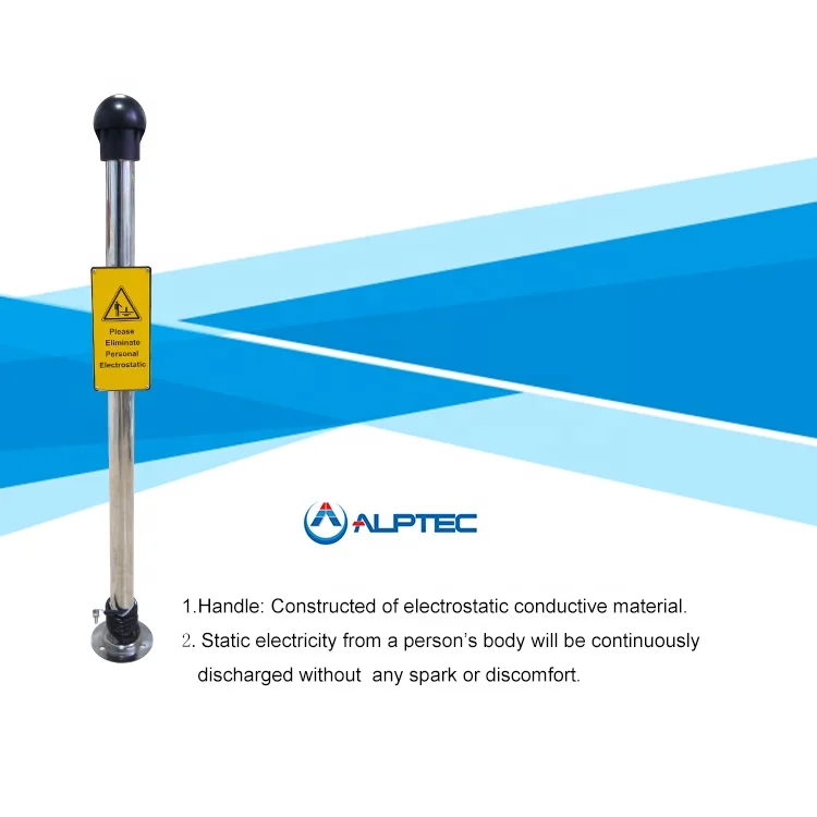 Dispositivo eliminatore elettrostatico personale/uomo per scaricare elettrostatico da parte umana