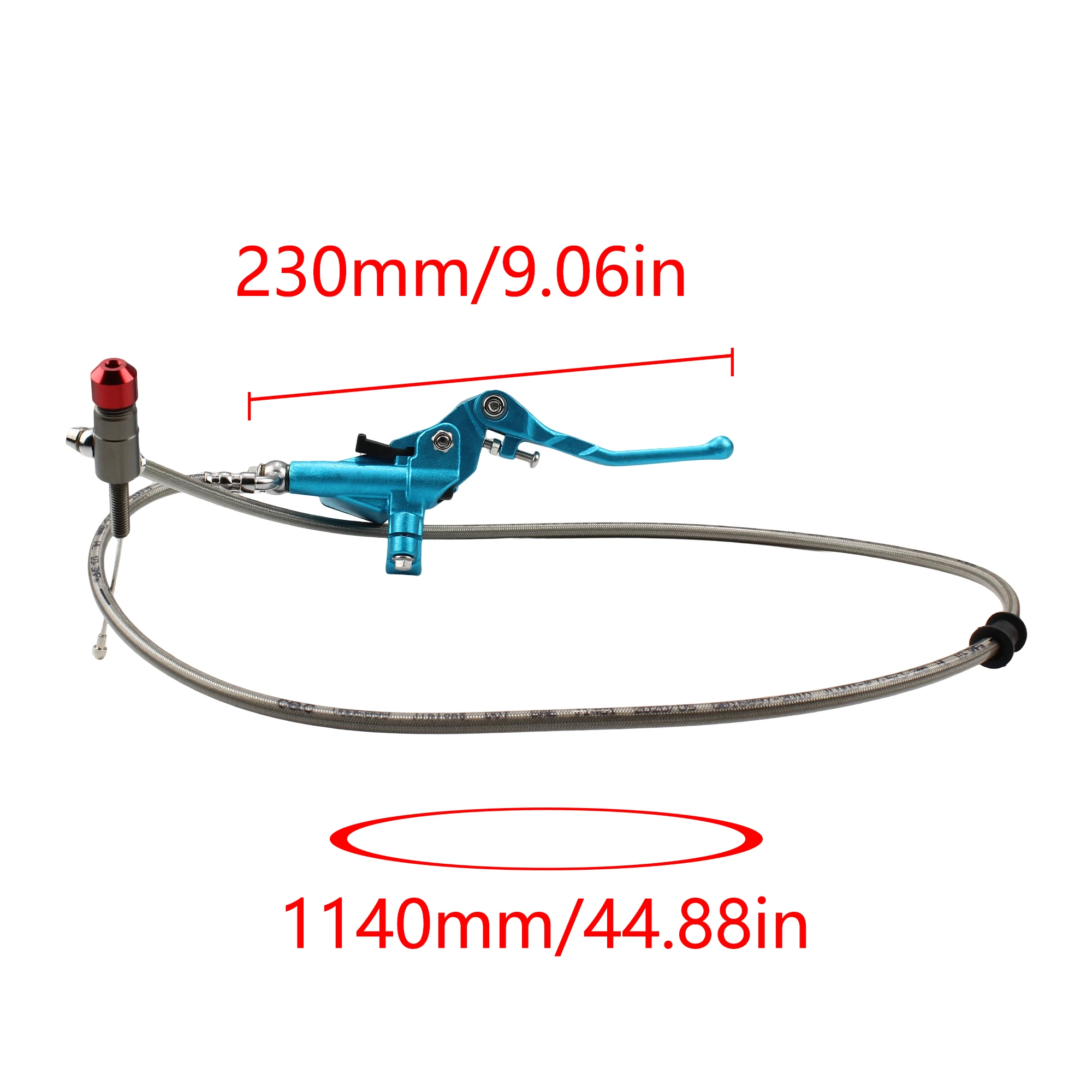 Motorcycle Hydraulic Clutch System 900mm 1200mm Aluminum For Honda Honda KTM Dirt Bike Motocross Performance Upgrade Accessories