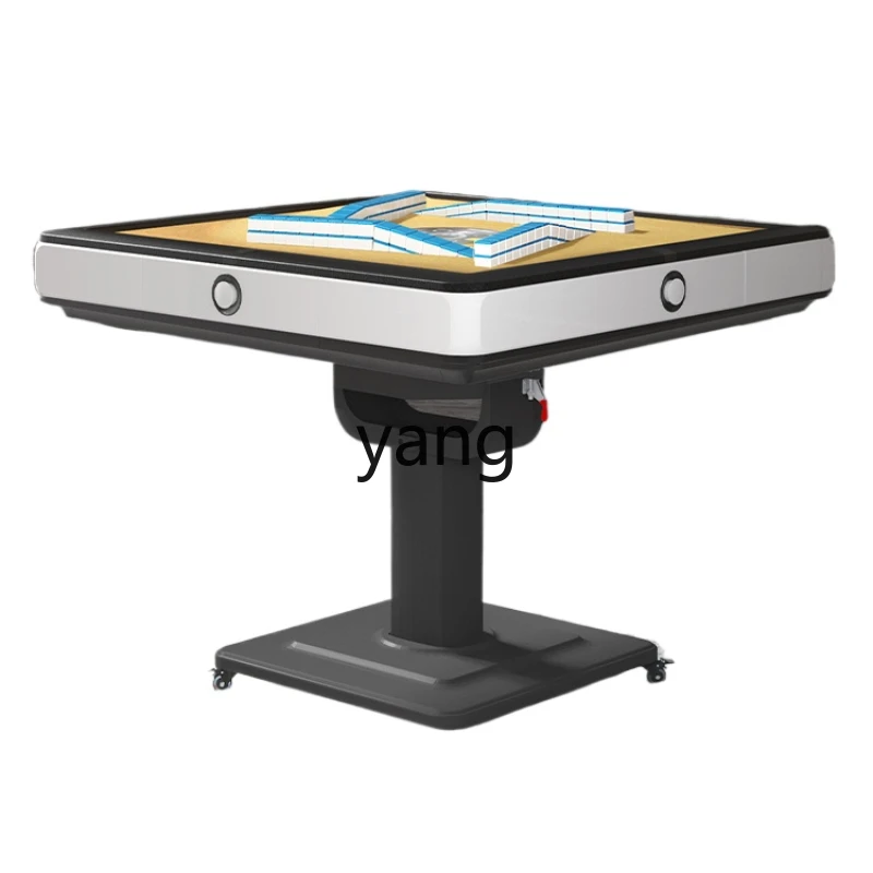 

yjq Rotor Roller Coaster Folding Mahjong Machine Automatic Dining Table Dual-Use