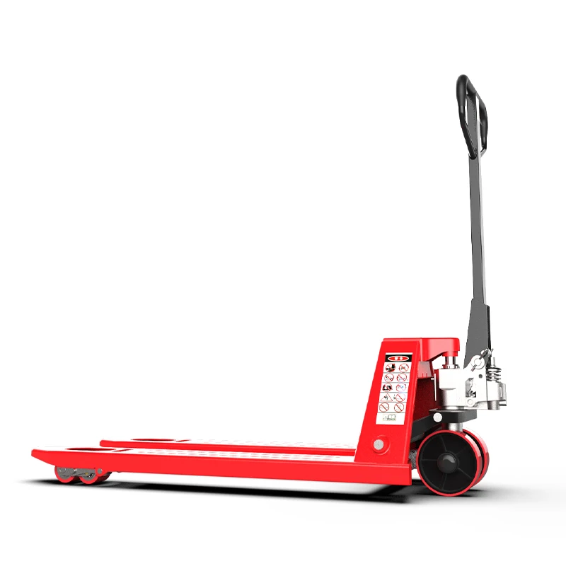 Manual hand pallet truck 3 ton hydraulic semi electric forklift Lithium battery hand push portable electric forklift