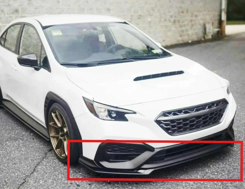 

Durable Vacuum-Formed FORSubaru WRX S4 JDM OEM STI-P Style 3-PC Front Lip Spoiler Separator Carbon Fiber 2022