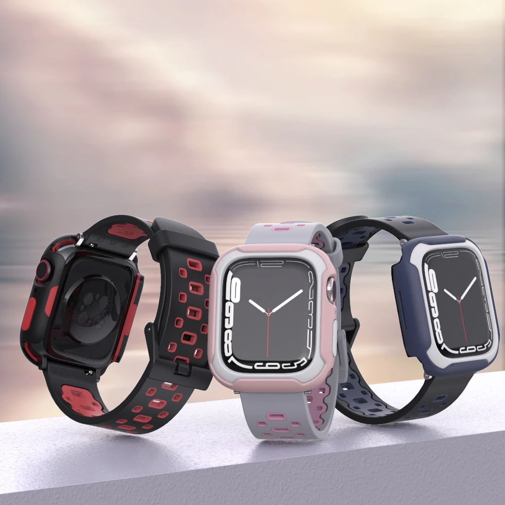 스트랩 애플 시계 밴드 팔찌 애플 시계 시리즈 4 5 6 Se 7 밴드 45mm 41mm 44mm 40mm 액세서리