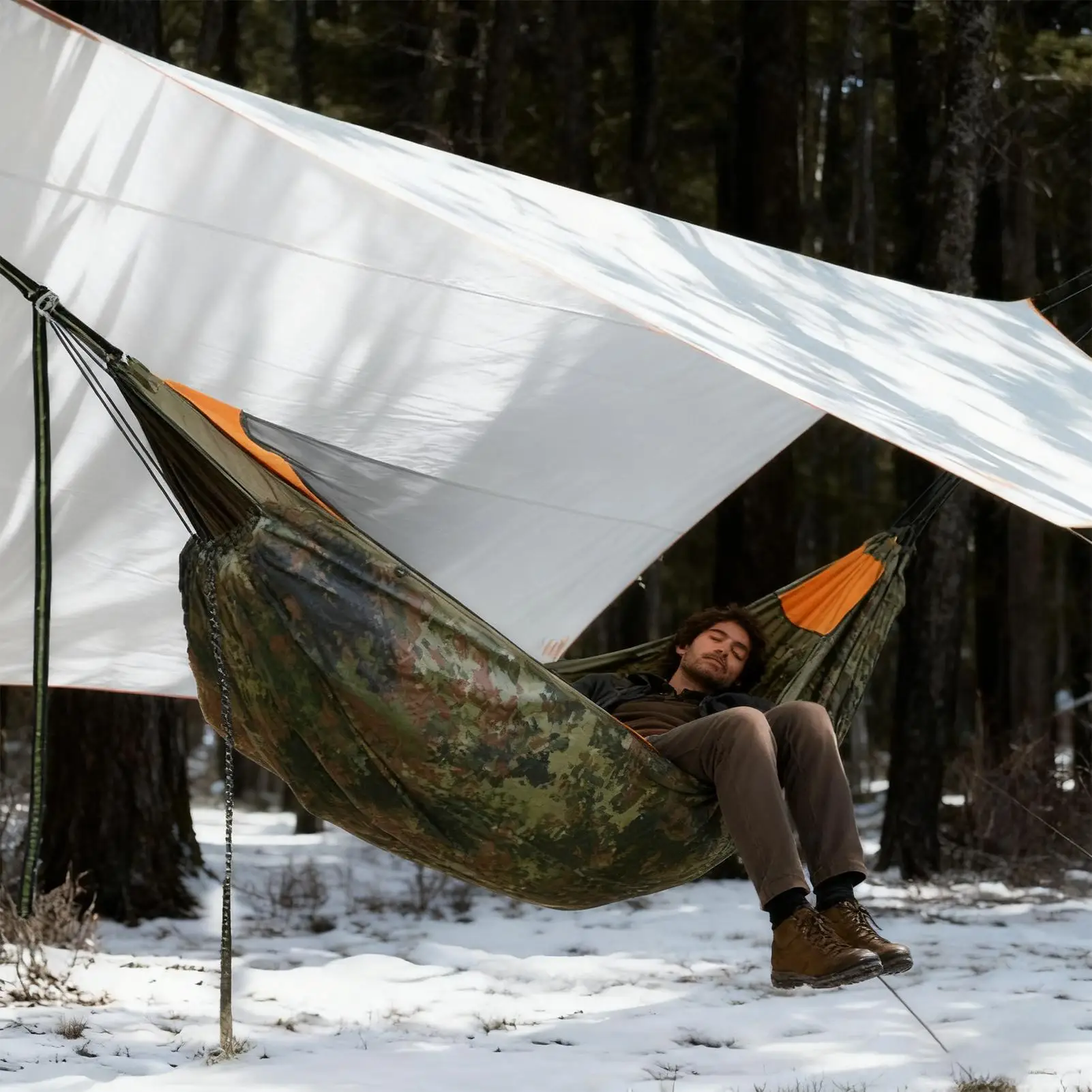 

Гамак, легкий, для холодной погоды, снаряжение для выживания на открытом воздухе, изолированное под одеяло для гамака, для пеших прогулок, альпинизма