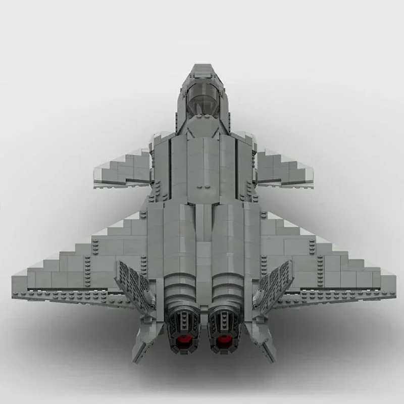 Moc Briques de Construction Modèle Militaire J-20 Furtif Fighter 1:34 Technologie décennie s Modulaires Cadeaux Jouets Pour Enfants DIY Ensembles Assemblage