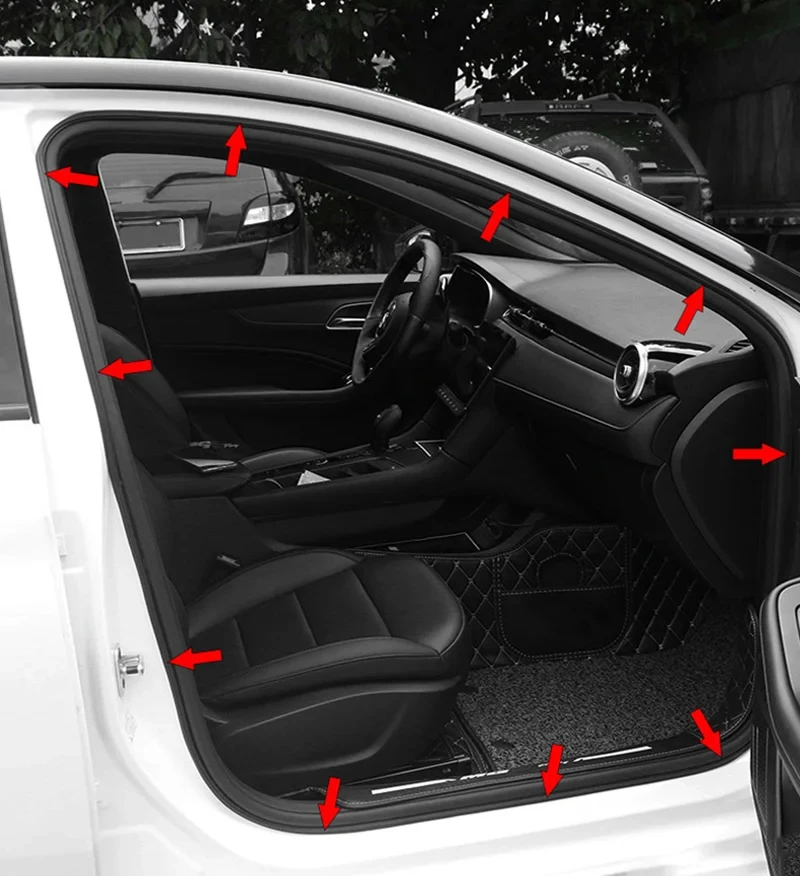Autotür Dichtung streifen Auto Gummi z p d Typ Dichtungen Schall dämmung Staubs chutz Schallschutz Auto Dichtung streifen Zubehör – Detail 11