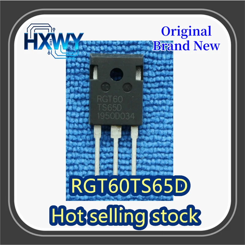 

(10/50 pieces) RGT60TS65D RGT60TS65 TO-247 650V 30A Integrated Circuit, Brand New Original, In Stock, Fast Shipping