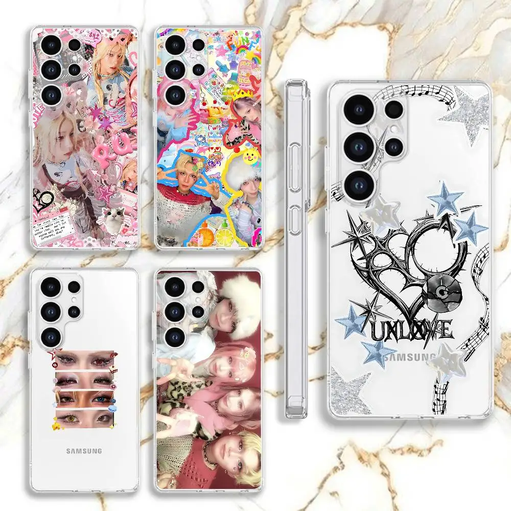 X-XLOVS Phone Case For Samsung Galaxy S24 S22 S25 S23 S21 S10 S9 Ultra Plus 5G Clear Cover