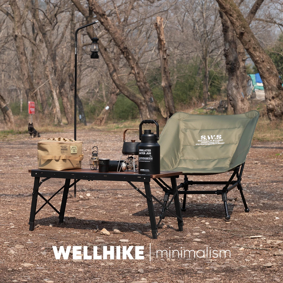 WELLHIKE-Silla plana tumbada SWS para exteriores, aleación de aluminio, plegable, portátil, con respaldo alto, grande y cómoda silla para siesta