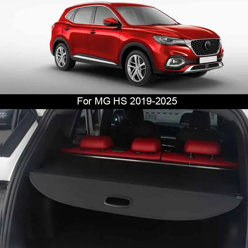 

Задняя шторка багажника автомобиля, задняя стойка, перегородка, внутренние автомобильные аксессуары для MG HS 2019-2025