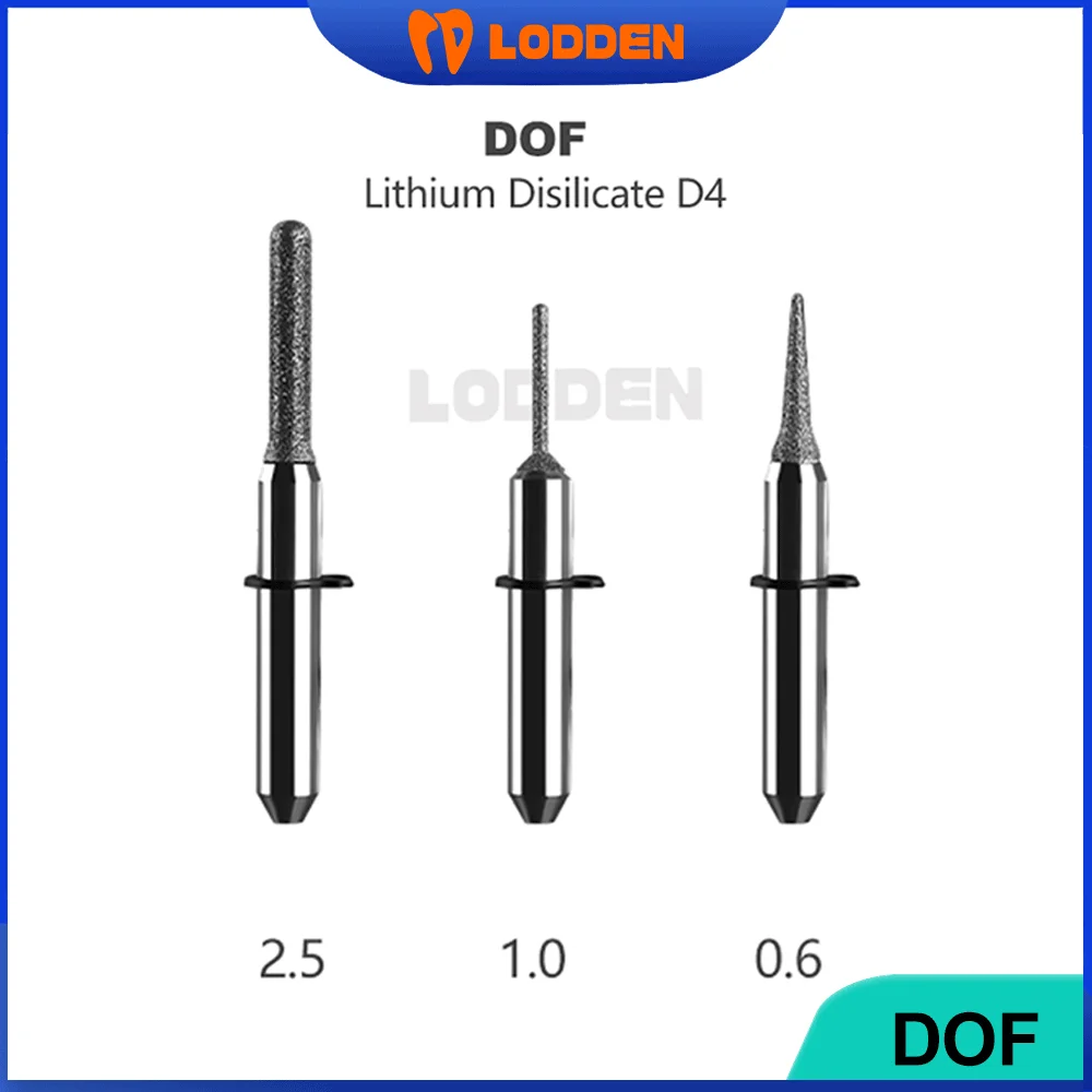 

Стоматологические фрезерные боры для DOF-машин, шлифовальные инструменты для стекла и керамики с хвостовиком D4 0,6/1,0/2,5 мм, стоматологические лабораторные шлифовальные инструменты