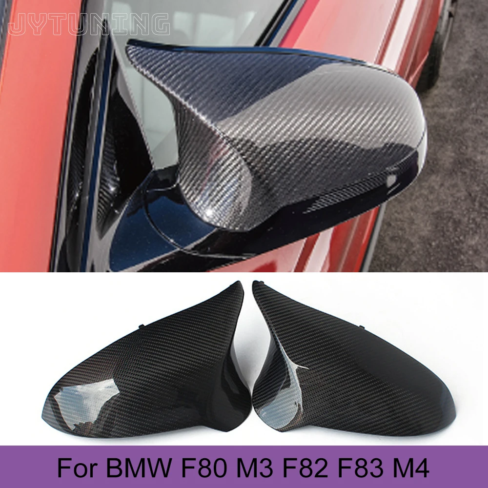 

Carbon Mirror Cover for BMW M3 M4 F82 F83 F80 Replacement Rearview Side Mirror Cover Only Left Hand Drive