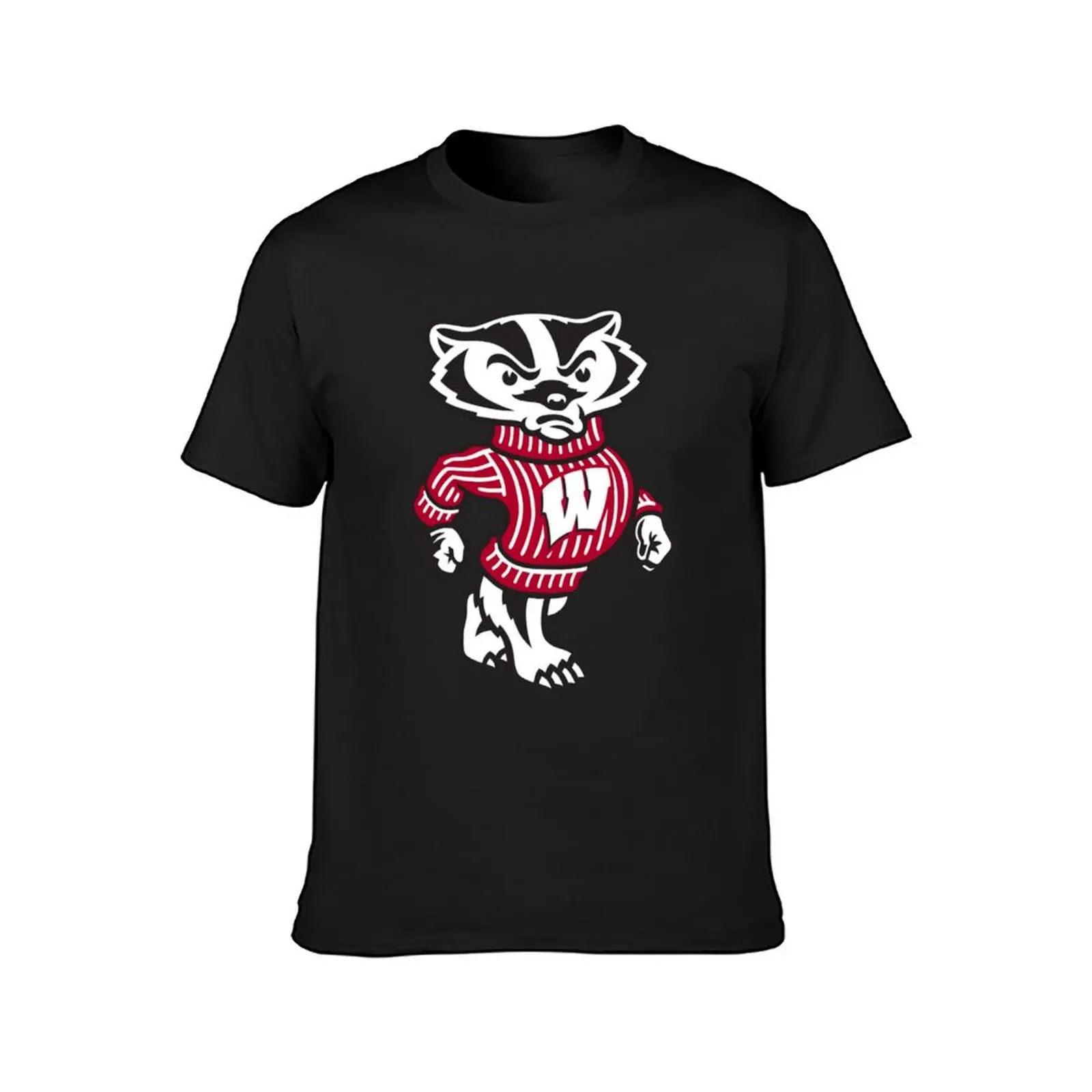 Bucky Badger T-Shirt T-Shirt funnys sublime cute clothes boys animal print men t shirts