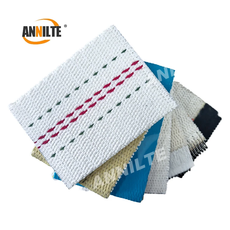 Конвейерные ленты Annilte Woven Type Double Facer с кевларовой защитой края, двухсторонние гофрированные конвейерные ленты
