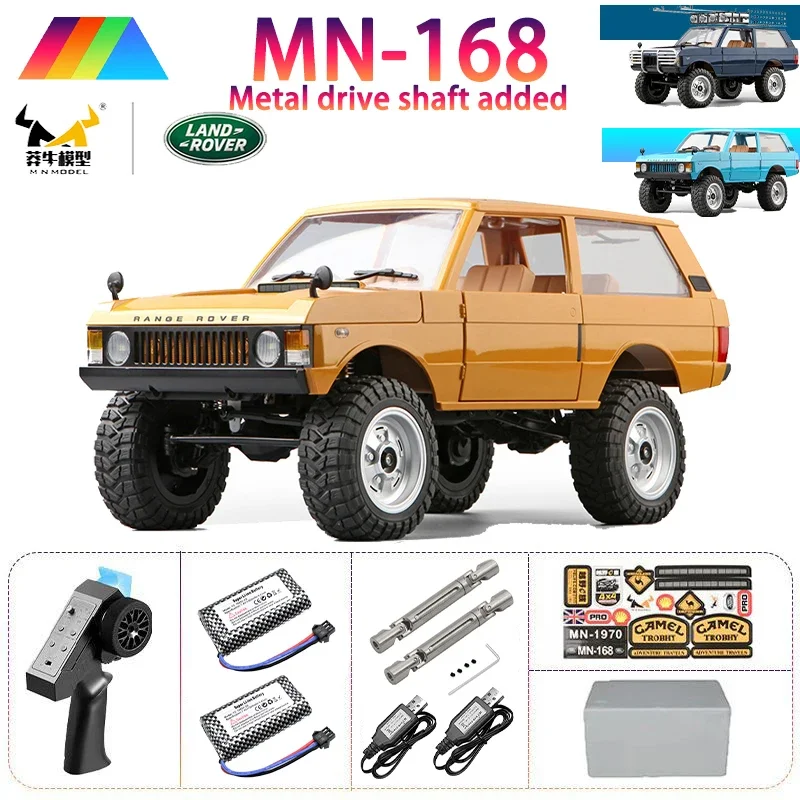 

MN168 New 1:12 First Generation Range Rover Rc Remote Control Vehicle All Terrain Crossing Climbing Vehicle with Door Bridge